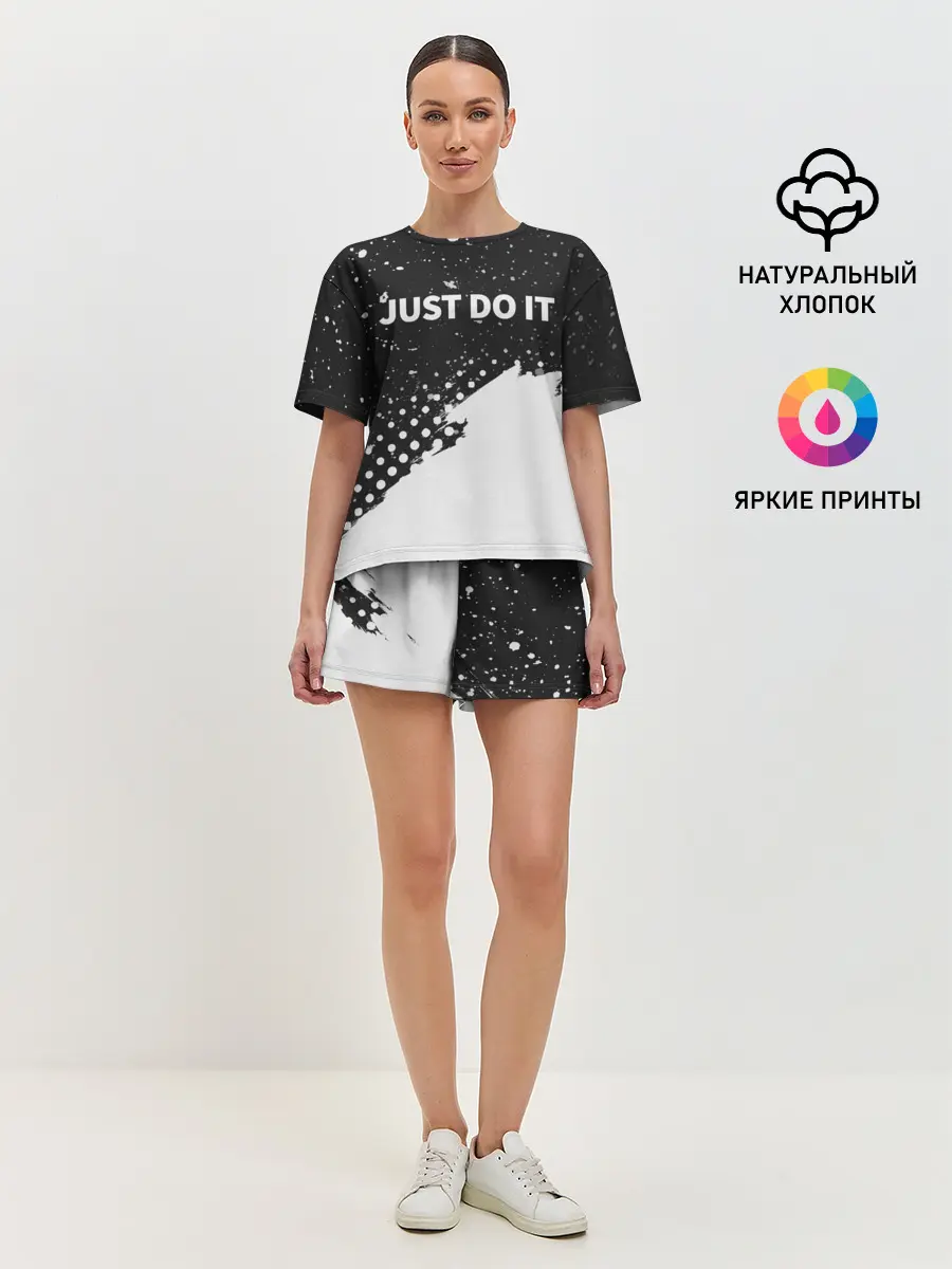 Женская пижама с шортами / JUST DO IT