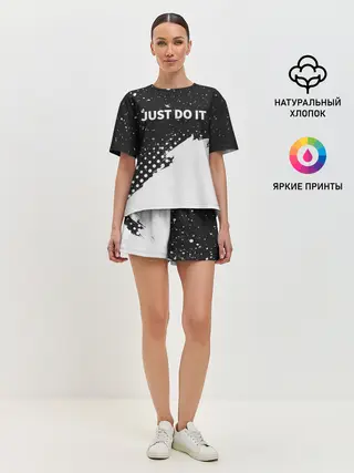 Женская пижама с шортами / JUST DO IT