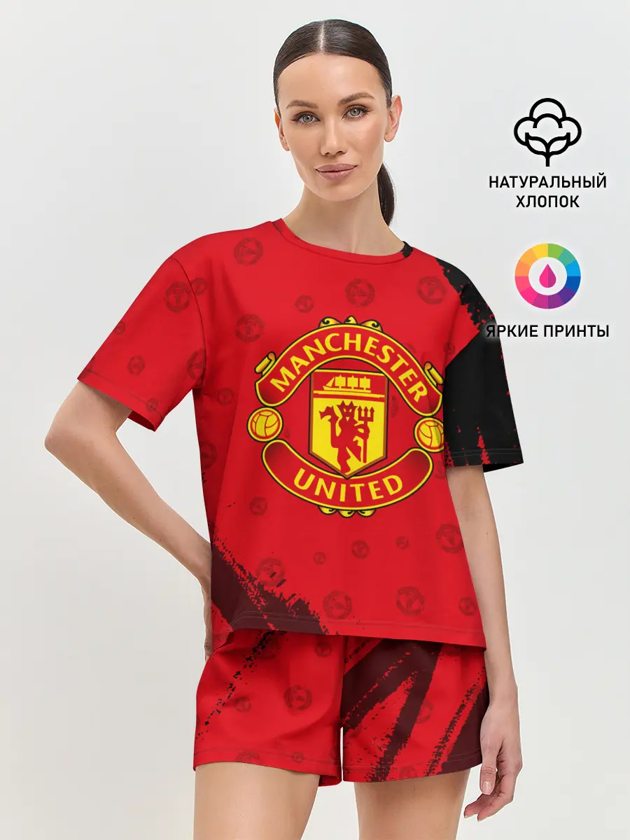 Женская пижама с шортами / MANCHESTER UNITED