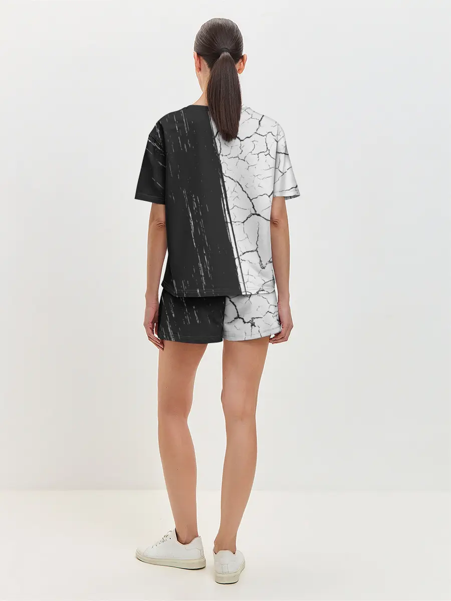 Женская пижама с шортами / MARILYN MANSON / М. МЭНСОН