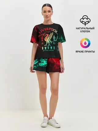 Женская пижама с шортами / LIVERPOOL FC