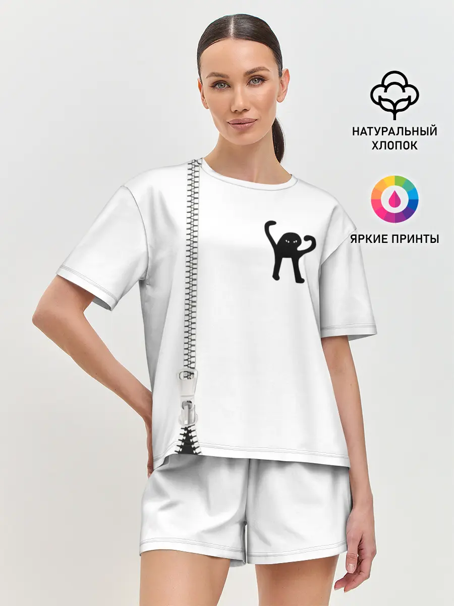 Женская пижама с шортами / Ъуъ съука.