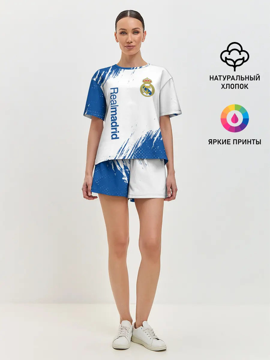 Женская пижама с шортами / REAL MADRID / РЕАЛ МАДРИД