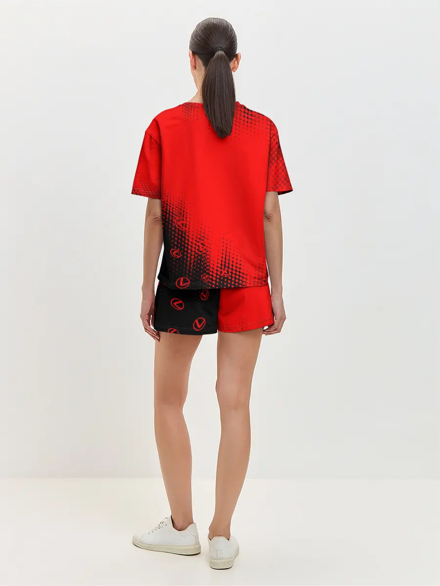 Женская пижама с шортами / LEXUS / ЛЕКСУС