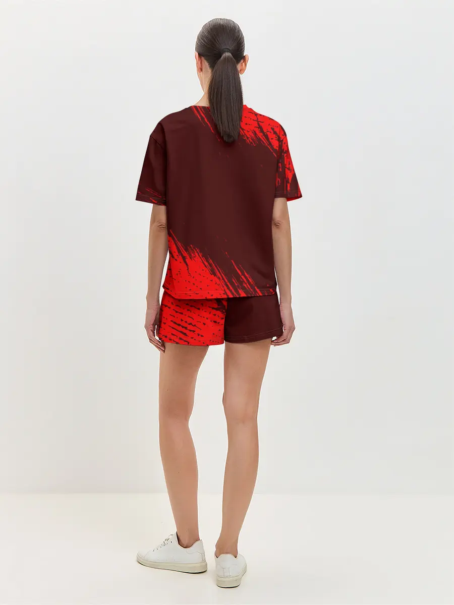 Женская пижама с шортами / TOYOTA / ТОЙОТА