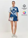 Женская пижама с шортами / Toronto Maple Leafs,