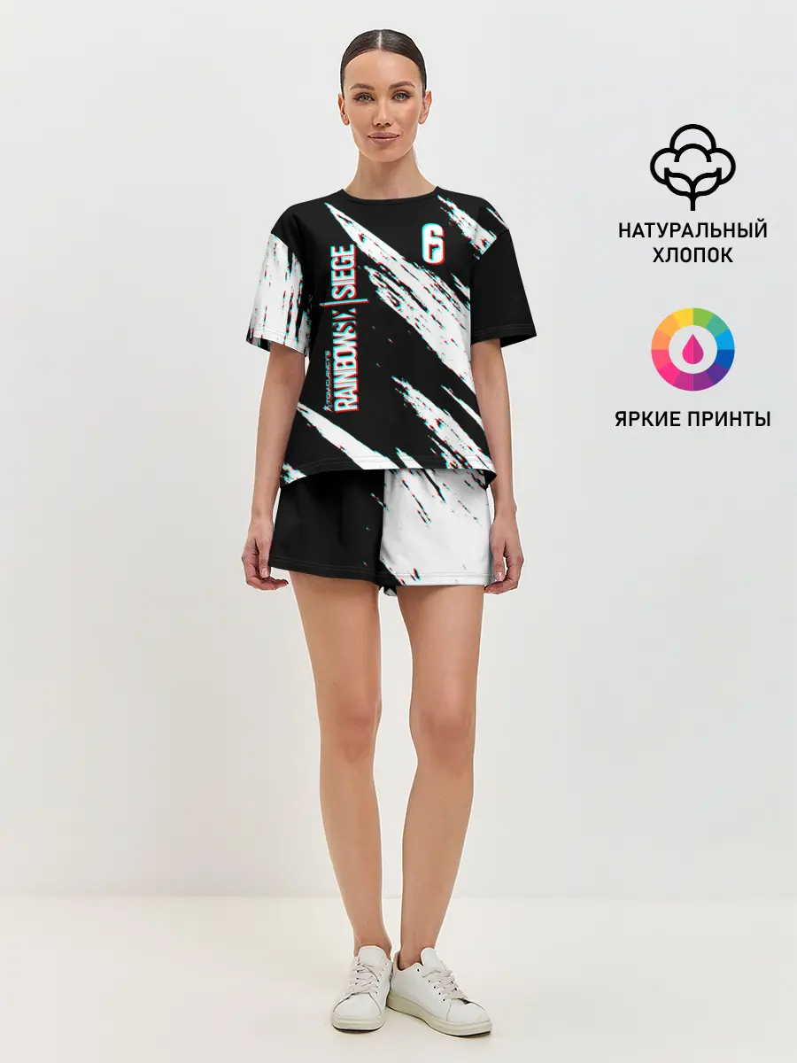 Женская пижама с шортами / RAINBOW SIX SIEGE.