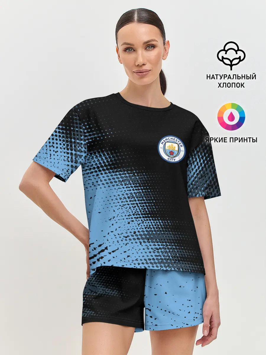 Женская пижама с шортами / MANCHESTER CITY Манчестер Сити