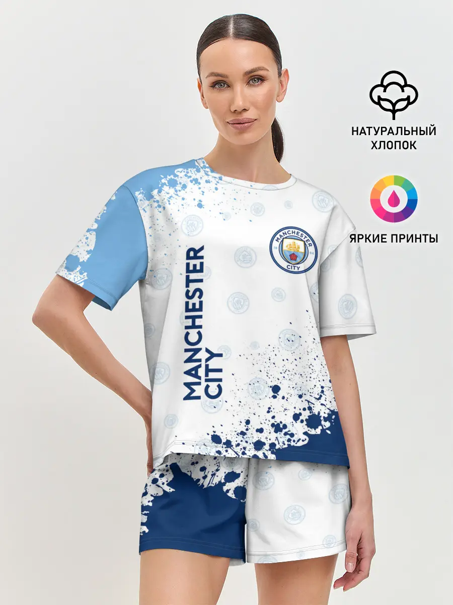 Женская пижама с шортами / MANCHESTER CITY Манчестер Сити