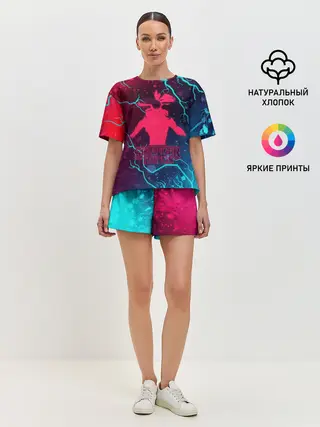 Женская пижама с шортами / ОЧЕНЬ СТРАННЫЕ ДЕЛА / STRANGER