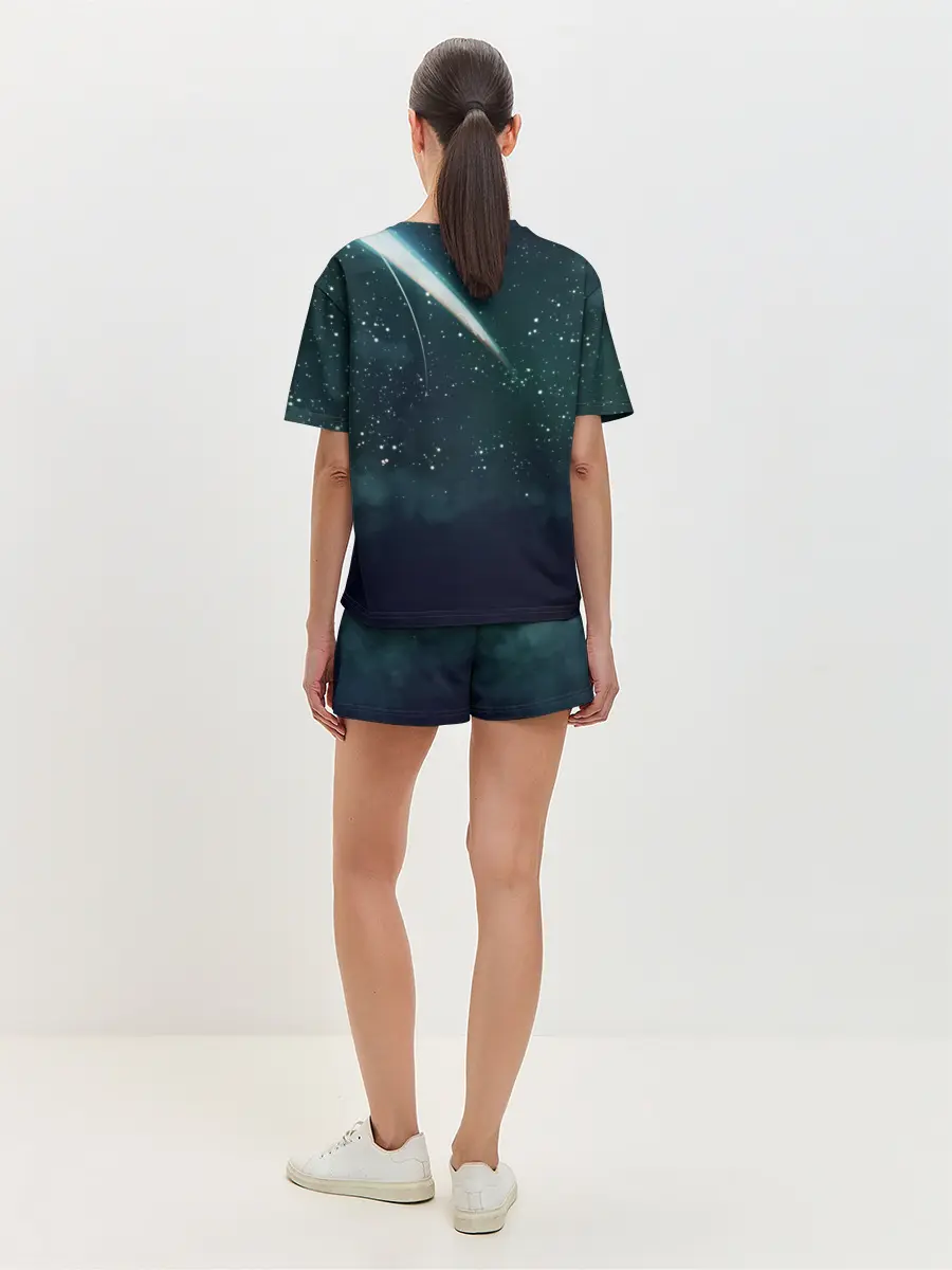 Женская пижама с шортами / ТВОЕ ИМЯ