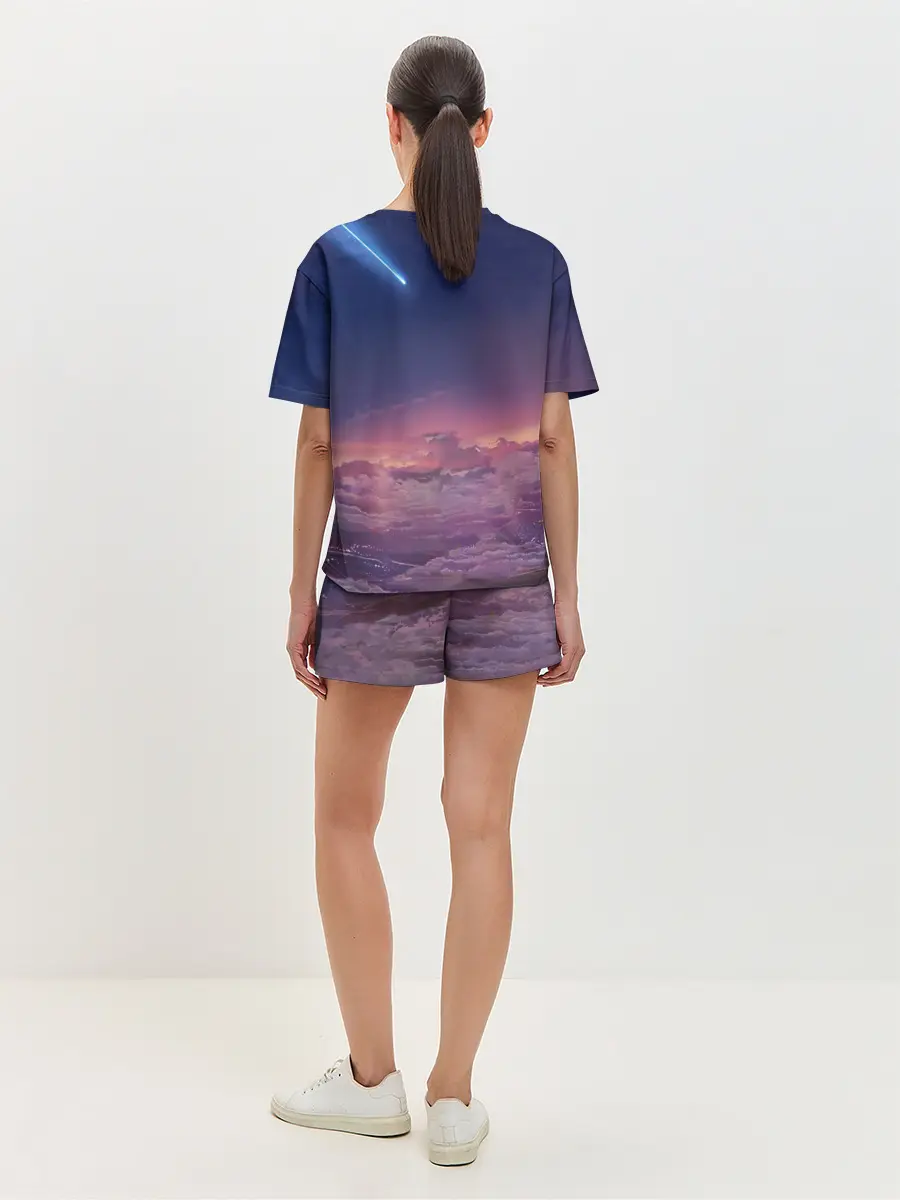 Женская пижама с шортами / ТВОЕ ИМЯ