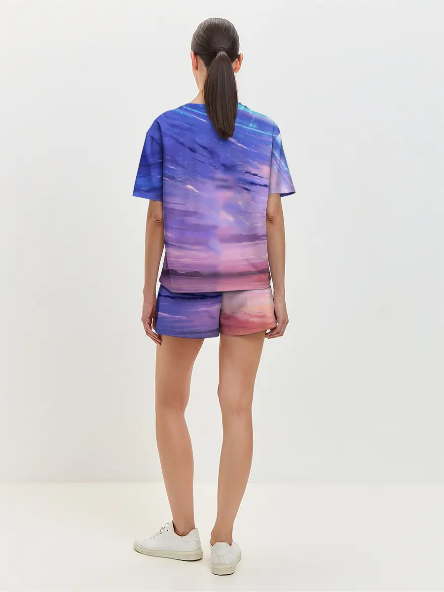 Женская пижама с шортами / ТВОЕ ИМЯ