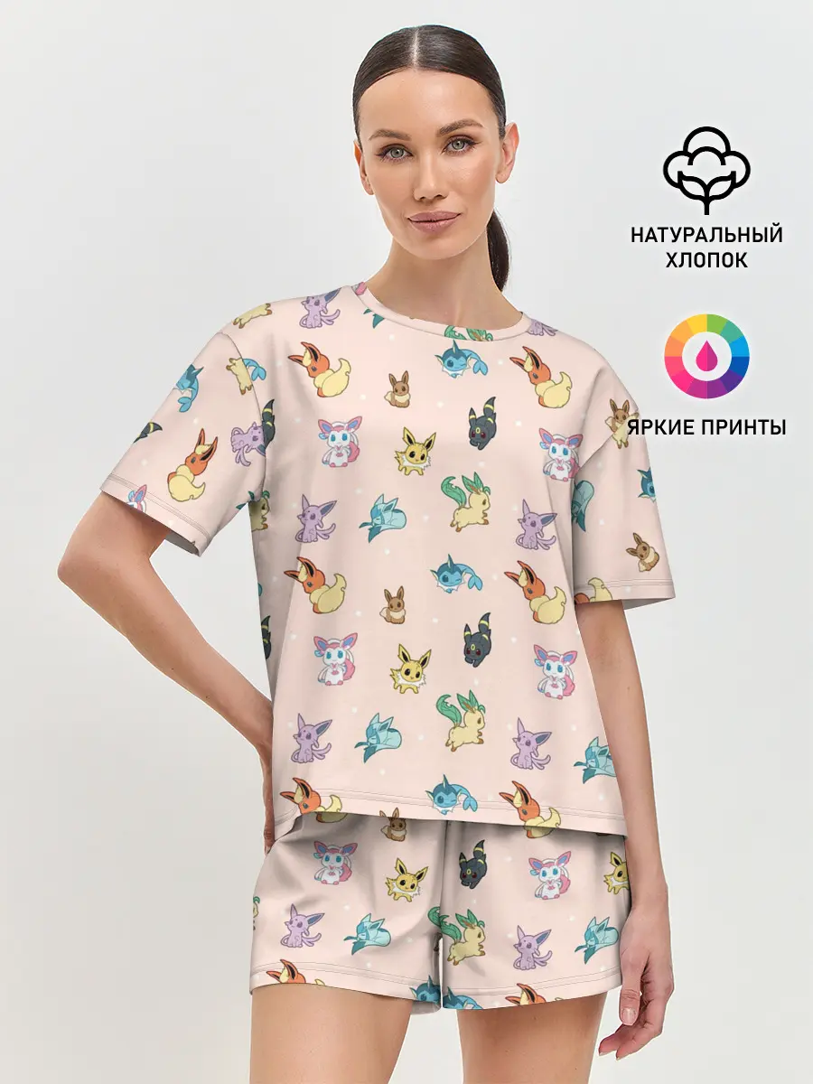 Женская пижама с шортами / Иви