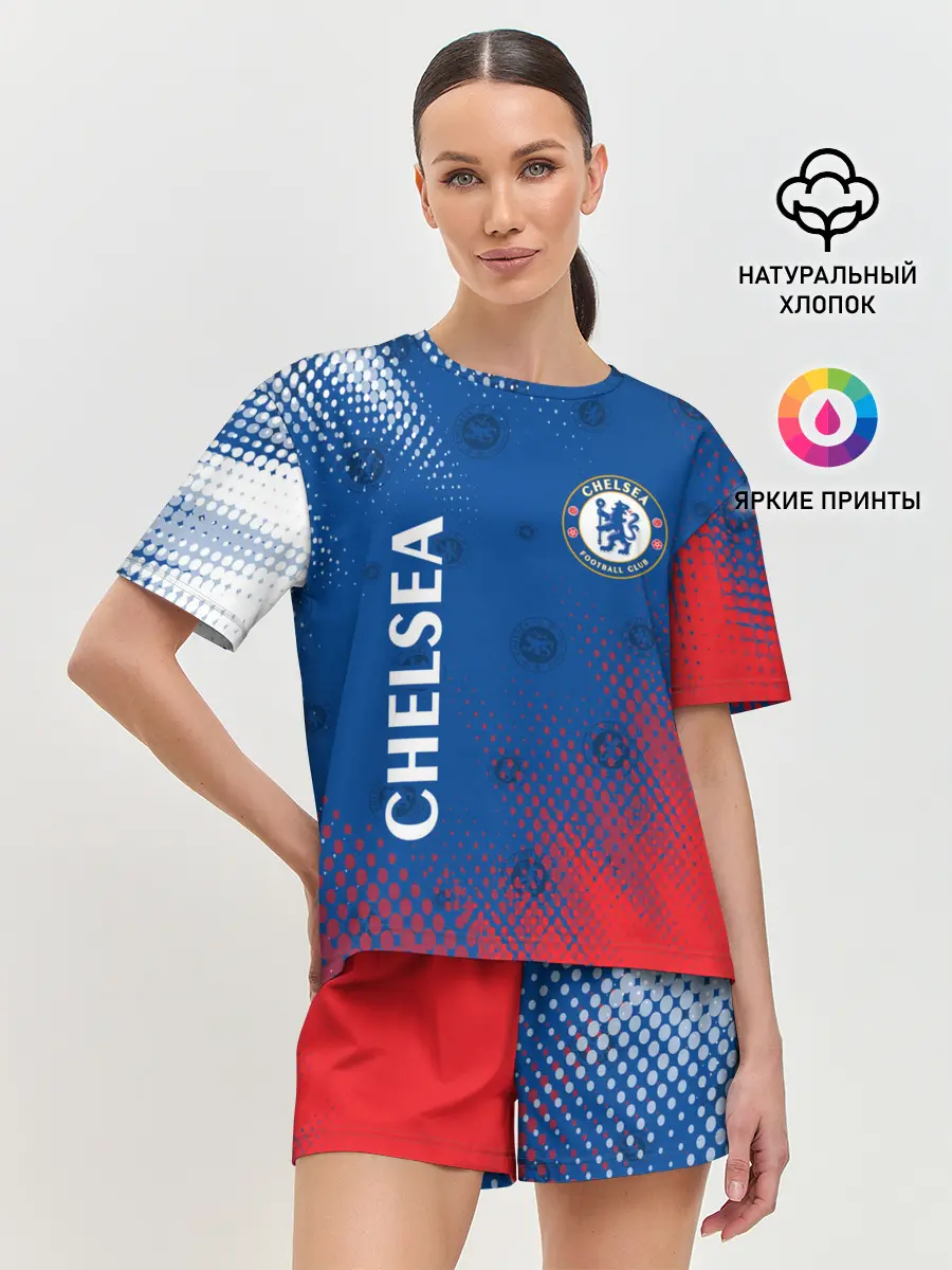 Женская пижама с шортами / CHELSEA F.C. / ЧЕЛСИ