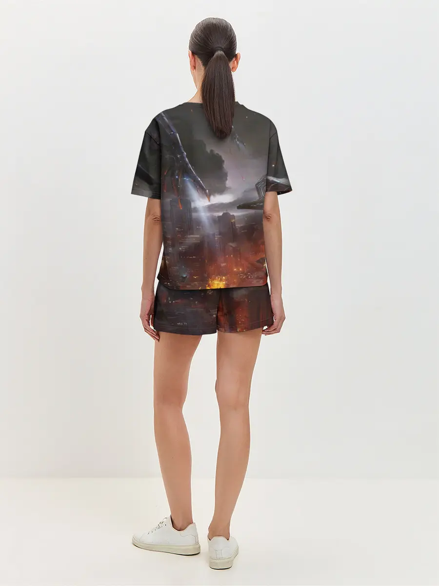 Женская пижама с шортами / Mass Effect 3