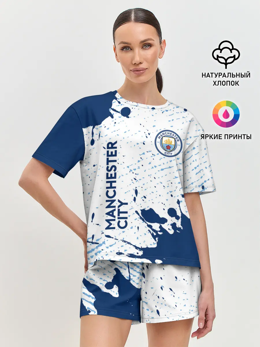 Женская пижама с шортами / MANCHESTER CITY Манчестер Сити