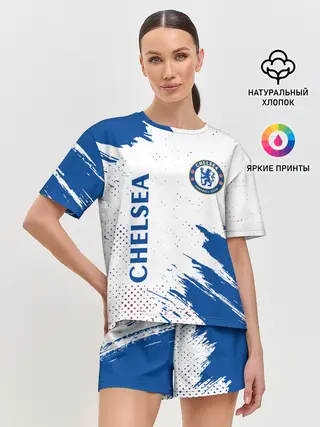 Женская пижама с шортами / CHELSEA F.C. / ЧЕЛСИ