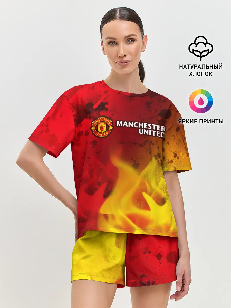 Женская пижама с шортами / MANCHESTER UNITED