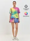 Женская пижама с шортами / Tie-Dye