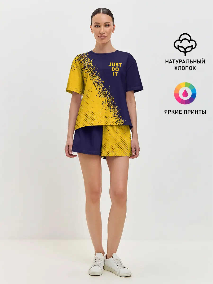 Женская пижама с шортами / JUST DO IT