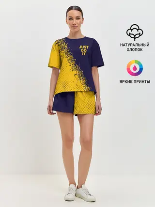Женская пижама с шортами / JUST DO IT