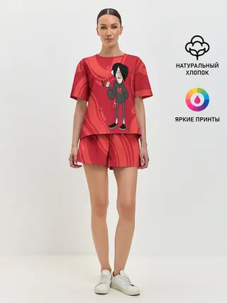 Женская пижама с шортами / Робби