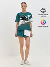 Женская пижама с шортами / Сан Хосе Шаркс