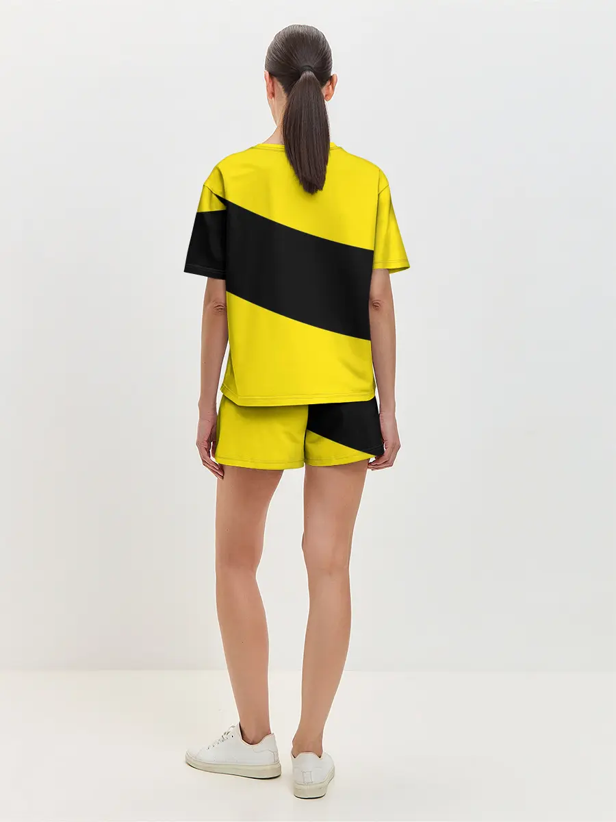 Женская пижама с шортами / Питтсбург Пингвинз