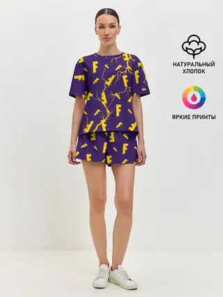 Женская пижама с шортами / FORTNITE / ФОРТНАЙТ