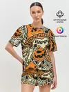 Женская пижама с шортами / Хэллоуин