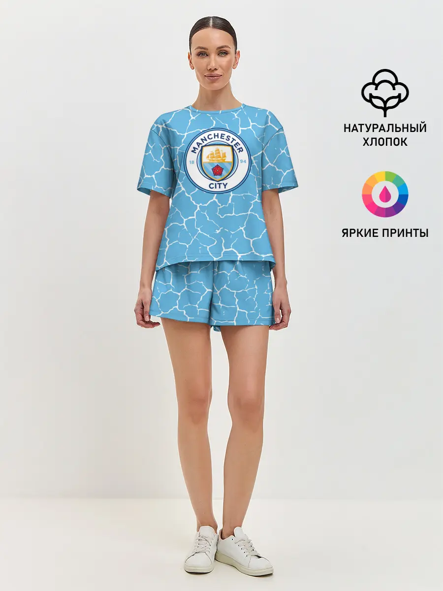 Женская пижама с шортами / MANCHESTER CITY.