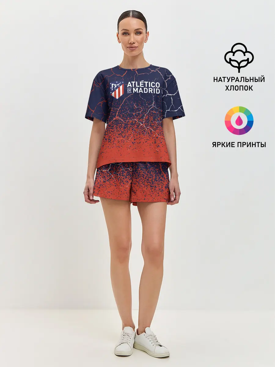 Женская пижама с шортами / ATLETICO MADRID / Атлетико