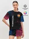 Женская пижама с шортами / FC BARCELONA.