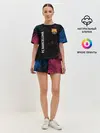 Женская пижама с шортами / FC BARCELONA.