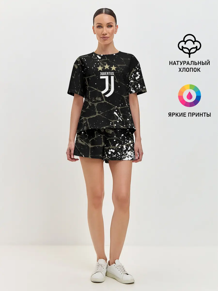 Женская пижама с шортами / JUVENTUS.