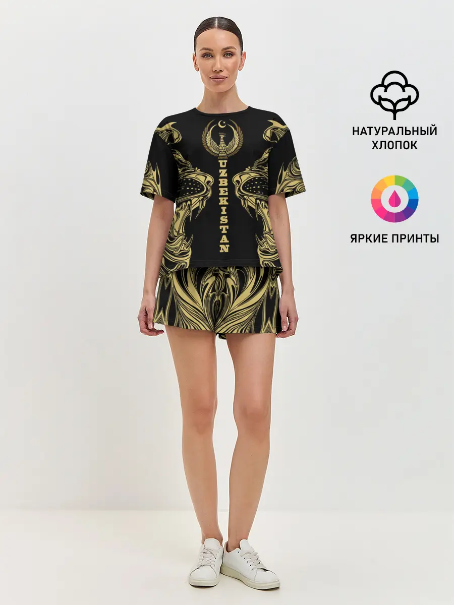 Женская пижама с шортами / Узбекистан