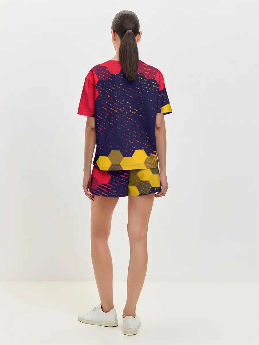 Женская пижама с шортами / AMONG US / АМОНГ АС