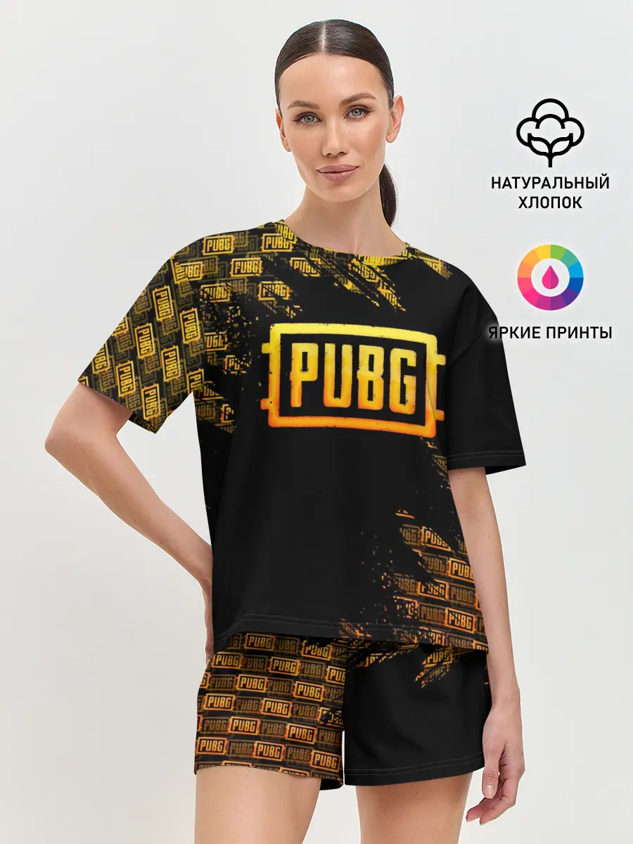 Женская пижама с шортами / PUBG