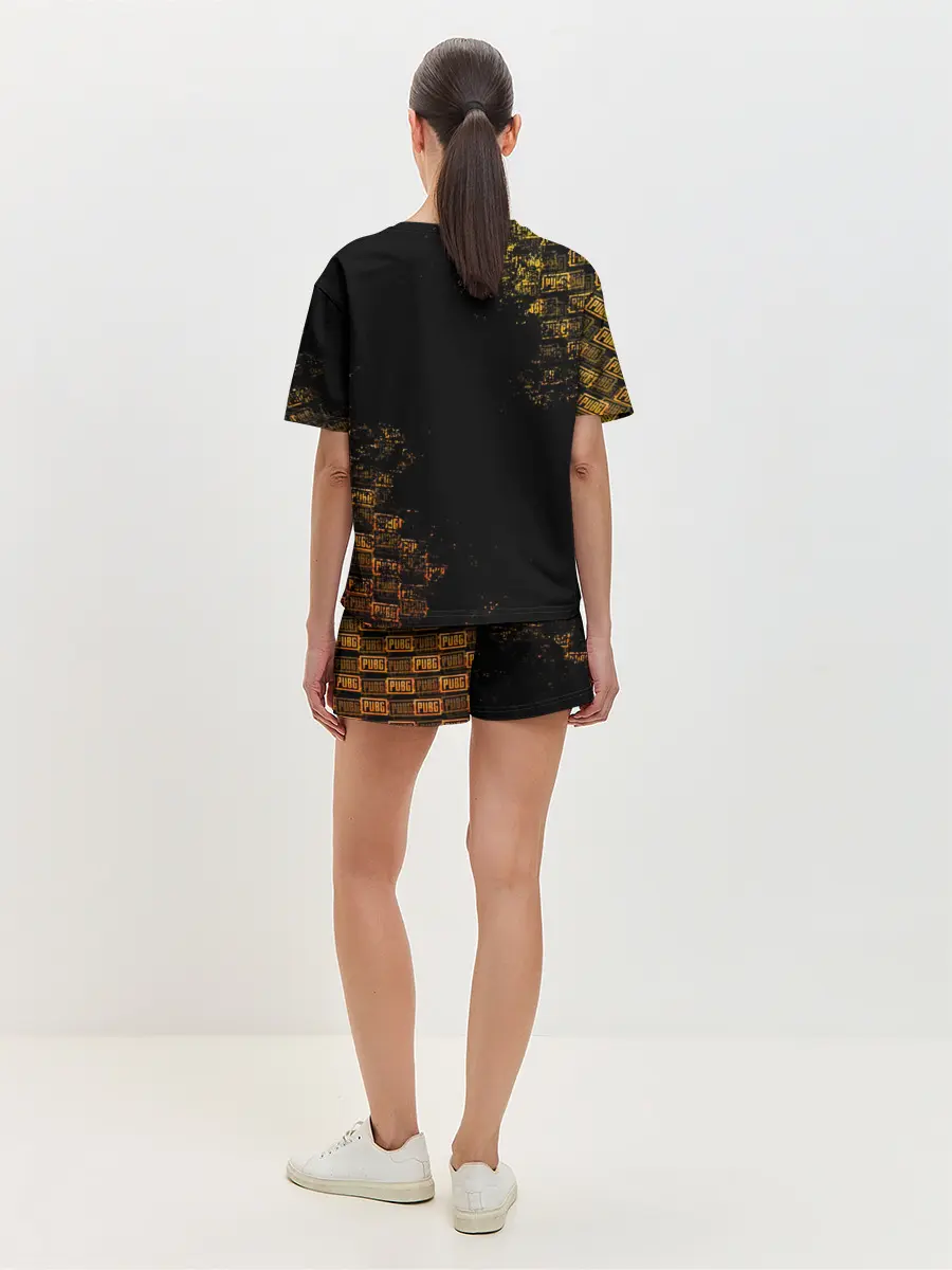 Женская пижама с шортами / PUBG