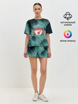 Женская пижама с шортами / LIVERPOOL