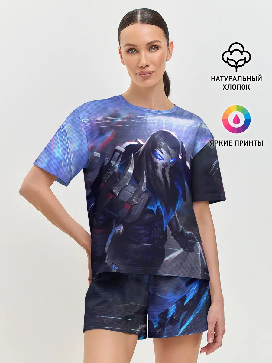 Женская пижама с шортами / League of legends Pyke