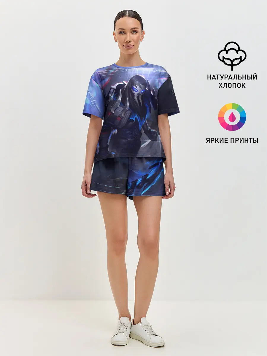 Женская пижама с шортами / League of legends Pyke