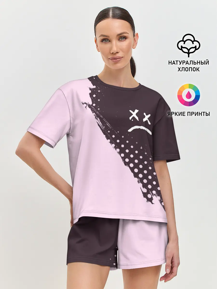 Женская пижама с шортами / LIL PEEP / ЛИЛ ПИП