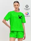 Женская пижама с шортами / MINECRAFT / МАЙНКРАФТ