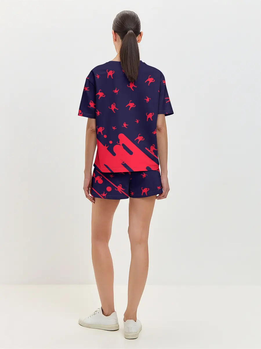 Женская пижама с шортами / ЪУЪ СЪУКА