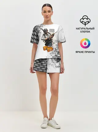 Женская пижама с шортами / PUBG