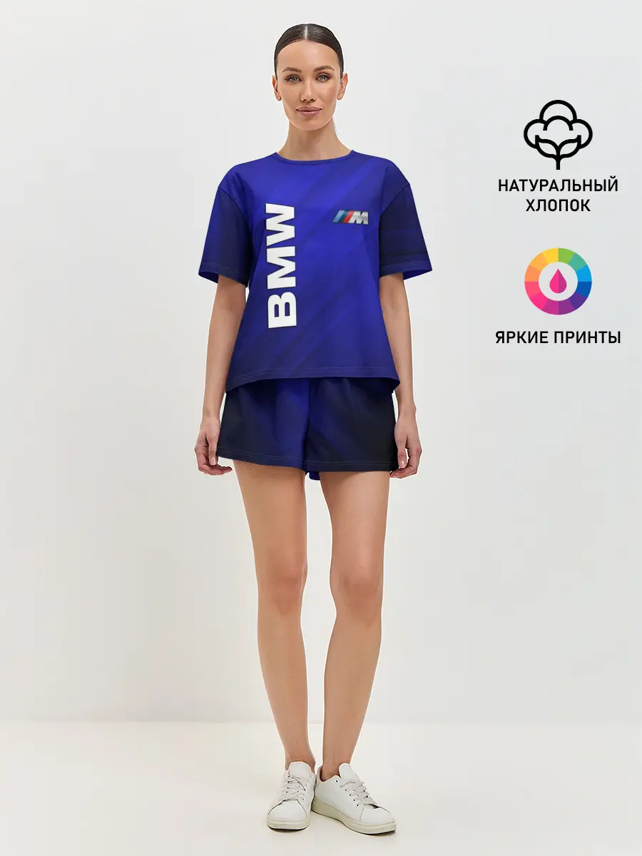 Женская пижама с шортами / BMW
