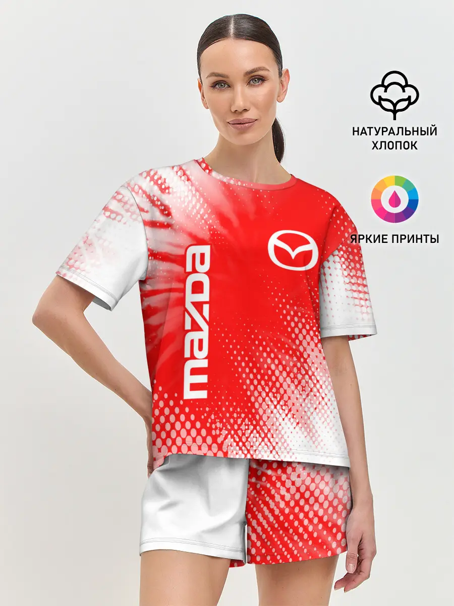 Женская пижама с шортами / MAZDA / Мазда