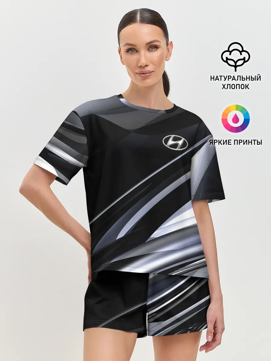 Женская пижама с шортами / Hyundai